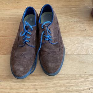 Suede Oxfords